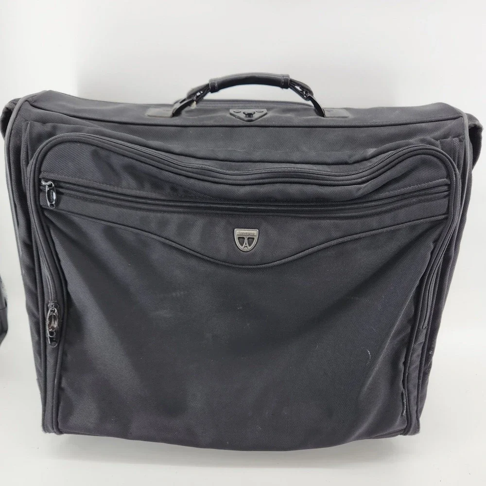 Travelpro Rolling Garment Bag Carry On Business Travel Case Black